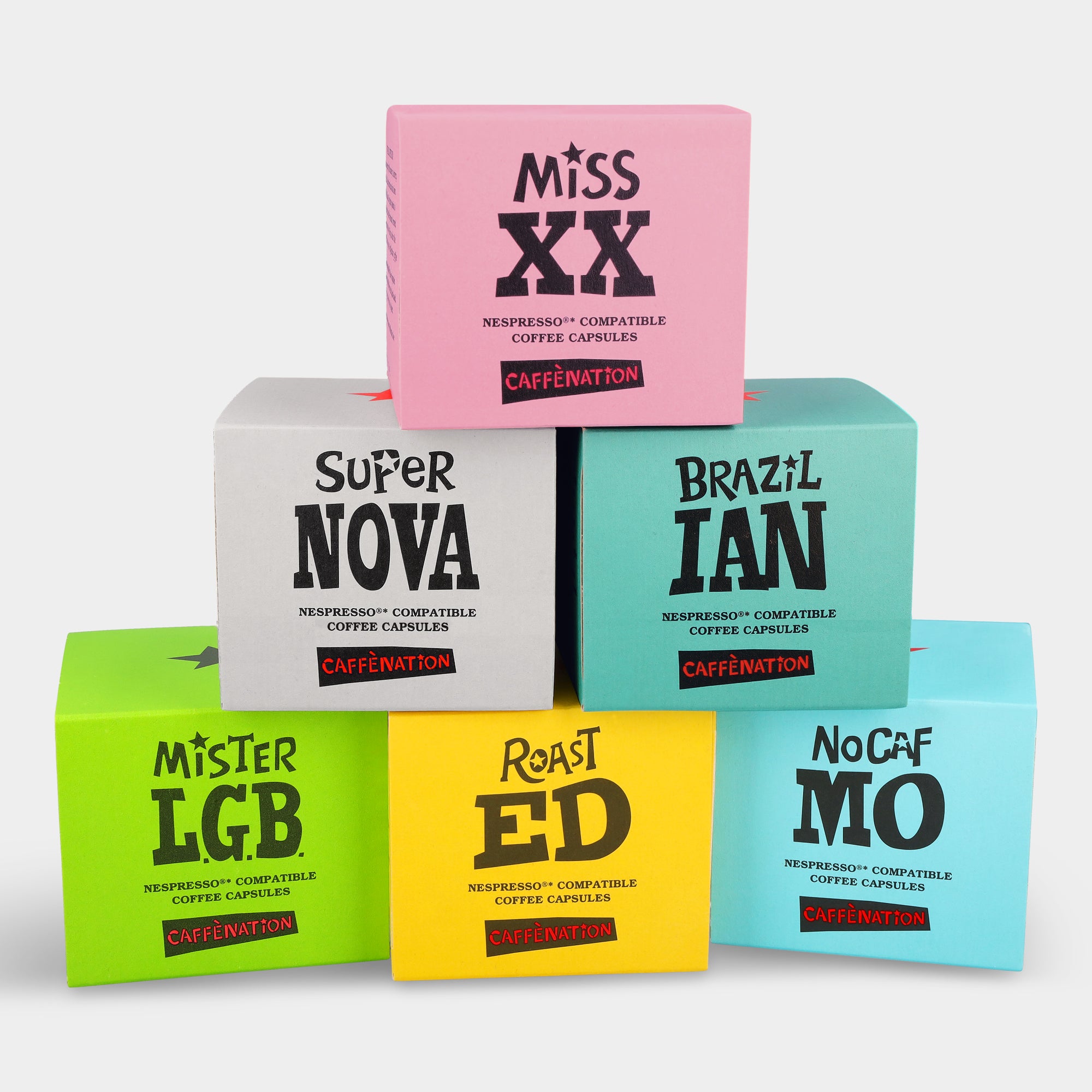 Nespresso coffee capsules XL Discovery Pack (6x10)