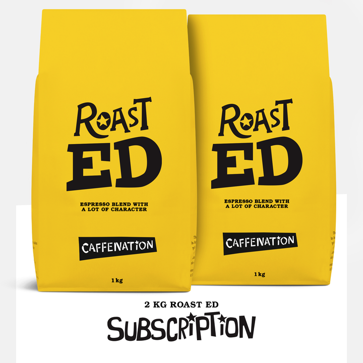 Roast ED Espresso Blend subscription of two one-kilogram bags